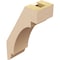 Ekena Millwork 3-inch W x 6-inch D x 10-inch H Aspen Rough Cedar Woodgrain TimberThane Knee Brace, Primed BRCUR03X06X10ASPRCPR - alternate 4